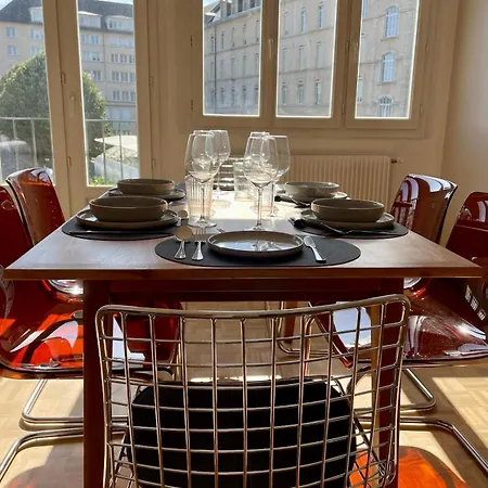 Appartement Mid Century - 3 Bedrooms - Parking - 6 People *