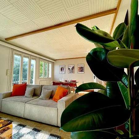 아파트 Mid Century - 3 Bedrooms - Parking - 6 People *