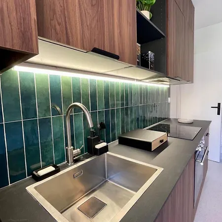 아파트 Mid Century - 3 Bedrooms - Parking - 6 People 디종